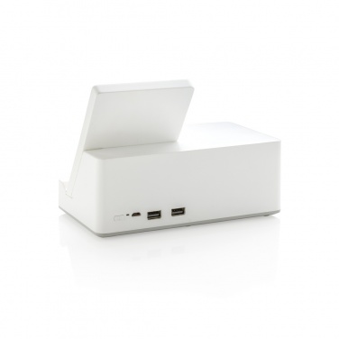 Logotrade Geschäftsgeschenke das Foto: Ontario 5W Wireless Charger und Lautsprecher