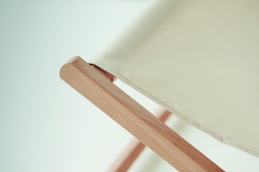 Logotrade Geschäftsgeschenke das Foto: Liegestuhl Holz