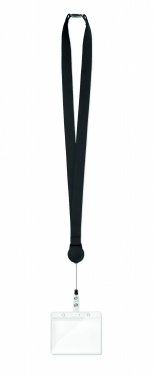 Logotrade Logogeschenke das Foto: Lanyard mit Badge-Halter