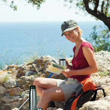 Logotrade Firmengeschenke das Foto: Isolierflasche aus Edelstahl VIRGINIA BEACH 100 ml