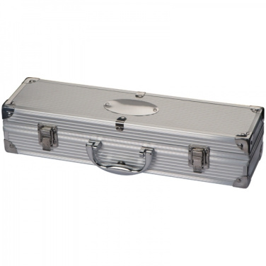 Logotrade Werbegeschenke das Foto: Grillkoffer OVAL PLATE