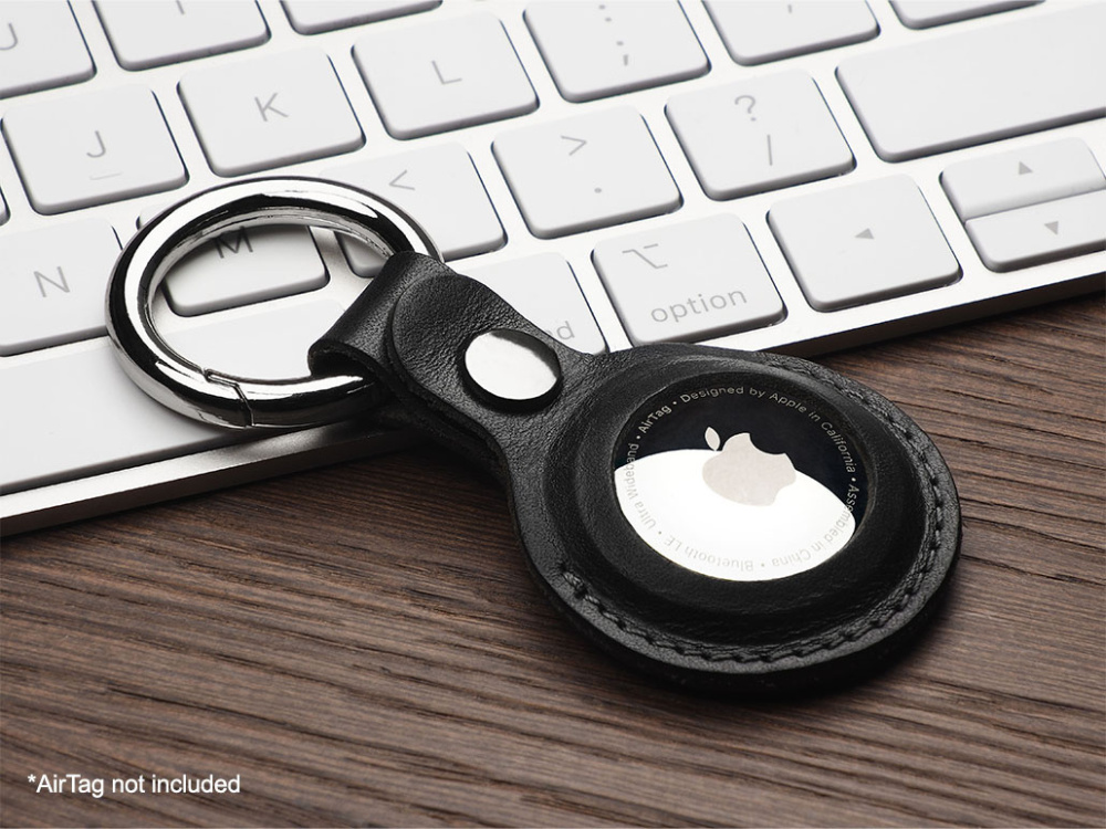 Logotrade Werbegeschenke das Foto: Schlüsselanhänger mit Halter für AirTag 1914141