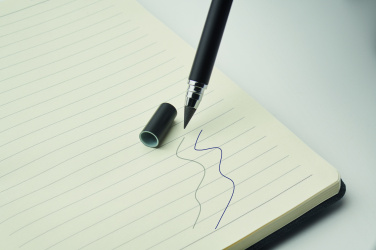 Logotrade Werbeartikel das Foto: DIN A5 Notizbuch RPET