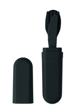 Logotrade Logogeschenke das Foto: Besteck-Set PLA