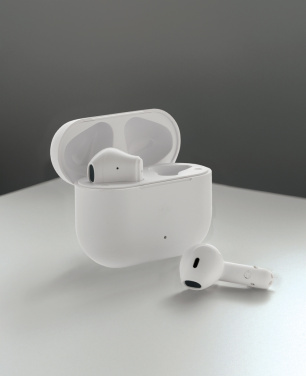 Logotrade werbemittel das Foto: Tunevo kabellose Ohrhörer aus RCS recyceltem Kunststoff