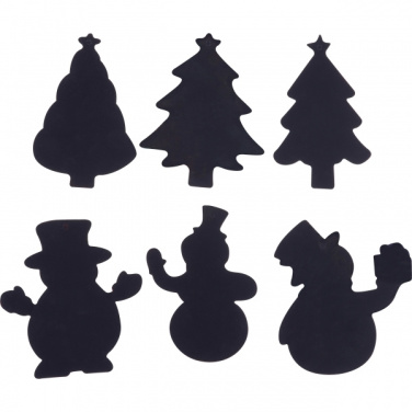 Logotrade Werbegeschenke das Foto: Rubbel-Weihnachtsornamente SÜDPOL