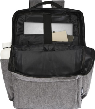 Logotrade Firmengeschenke das Foto: Libra 15" Laptop-Rucksack aus recyceltem GRS-Material 15 L