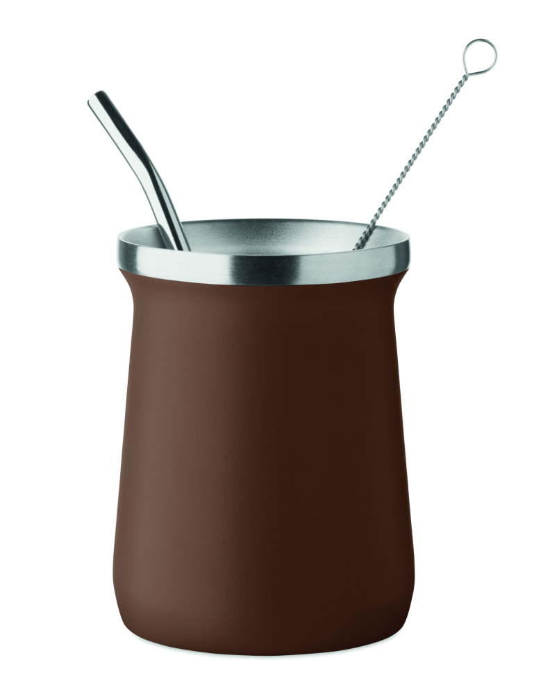 Logotrade Werbeartikel das Foto: Yerba-Mate-Becher 240ml