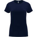 Capri T-Shirt für Damen, Marineblau