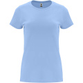 Capri T-Shirt für Damen, Himmelblau
