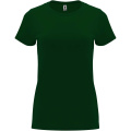 Capri T-Shirt für Damen, Flaschengrün