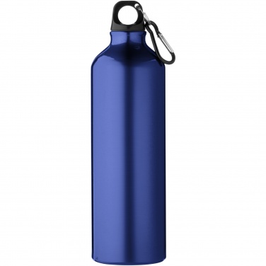 Logo trade business gift photo of: Oregon 770 ml aluminium water bottle with carabiner