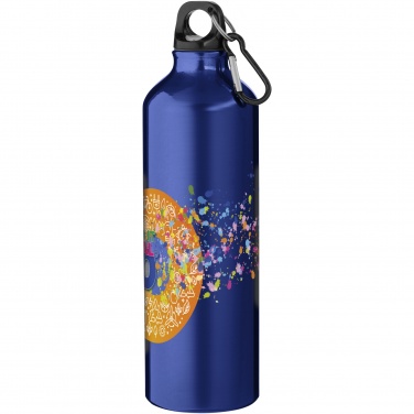 Logotrade promotional product picture of: Oregon 770 ml aluminium water bottle with carabiner