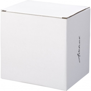 Logo trade promotional product photo of: Hearth 400 ml ceramic mug with wooden coaster