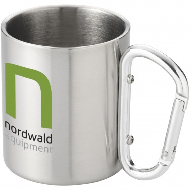 Logotrade corporate gift picture of: Alps 200 ml insulated mug with carabiner