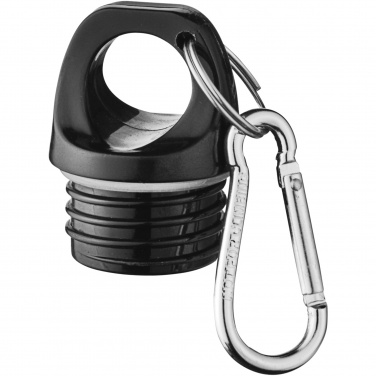Logotrade promotional item picture of: Oregon 770 ml matte water bottle with carabiner