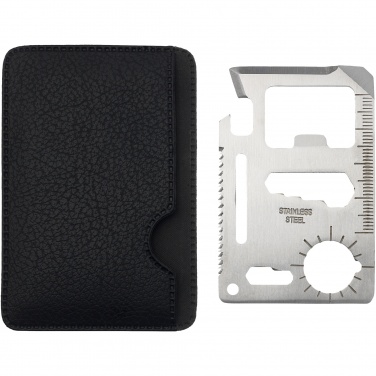 Logo trade business gift photo of: Saki 15-function pocket tool card
