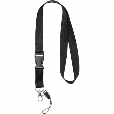 Logotrade promotional gift image of: Sagan phone holder lanyard with detachable buckle