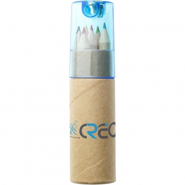 Logotrade promotional giveaways photo of: Kram 6-piece coloured pencil set