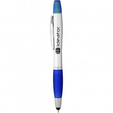 Logotrade advertising product picture of: Nash stylus ballpoint pen and highlighter