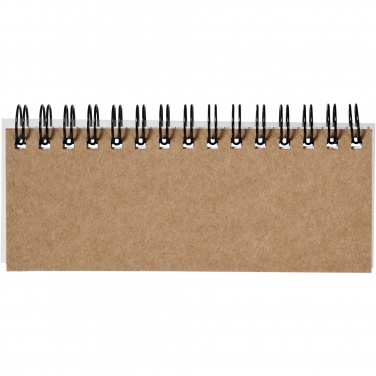 Logo trade promotional gift photo of: Spinner spiral notebook with coloured sticky notes