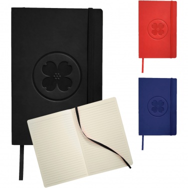 Logo trade corporate gifts image of: Classic A5 soft cover notebook