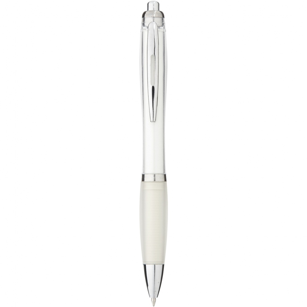 Logotrade promotional giveaway picture of: Nash ballpoint pen coloured barrel and grip