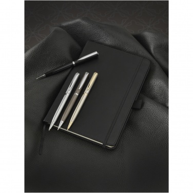 Logo trade promotional merchandise picture of: Bound A5 notebook