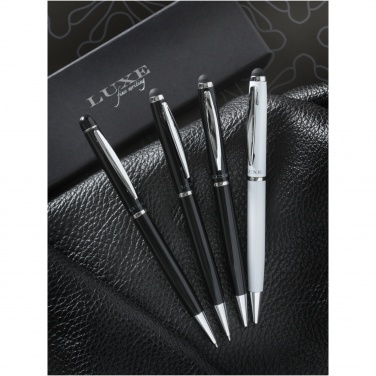 Logo trade business gifts image of: Lento stylus ballpoint pen