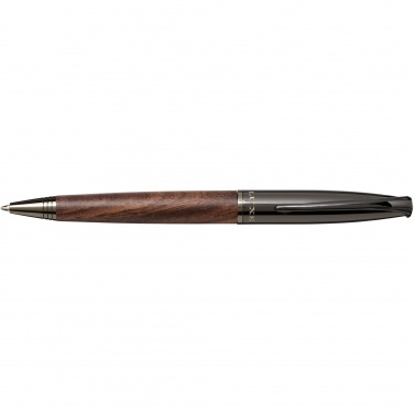 Logo trade promotional merchandise image of: Loure wood barrel ballpoint pen
