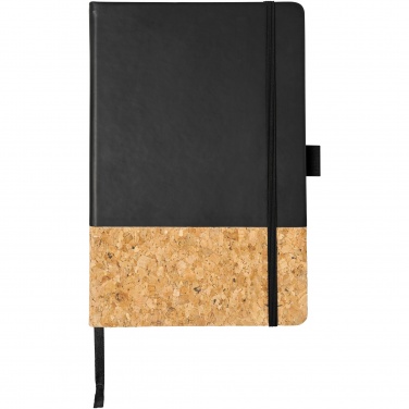 Logotrade promotional giveaway picture of: Evora A5 cork thermo PU notebook