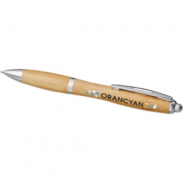 Logotrade promotional item image of: Nash bamboo ballpoint pen