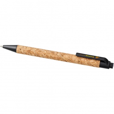 Logotrade business gift image of: Midar cork and wheat straw ballpoint pen