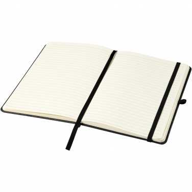 Logo trade promotional merchandise picture of: Atlana leather pieces notebook