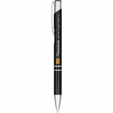 Logotrade corporate gift picture of: Moneta anodized aluminium click ballpoint pen