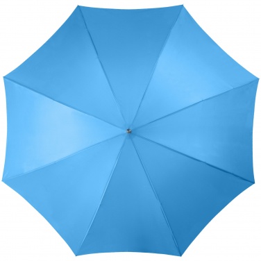 Logo trade promotional gift photo of: Lisa 23" auto open umbrella with wooden handle
