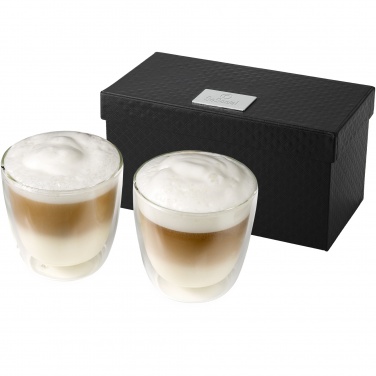 Logotrade promotional product image of: Boda 2-piece glass coffee cup set