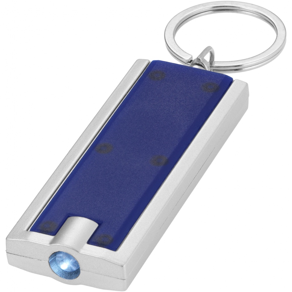 Logo trade promotional merchandise image of: Castor LED keychain light