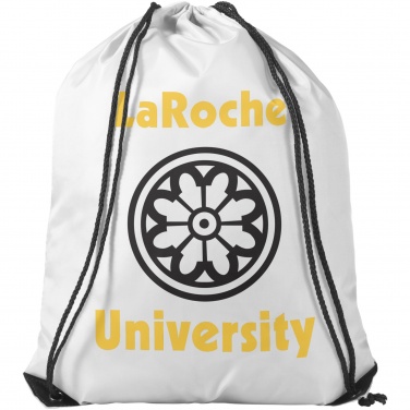 Logo trade promotional items image of: Oriole premium drawstring bag 5L