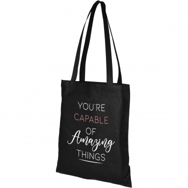Logo trade corporate gifts image of: Zeus large non-woven convention tote bag 6L
