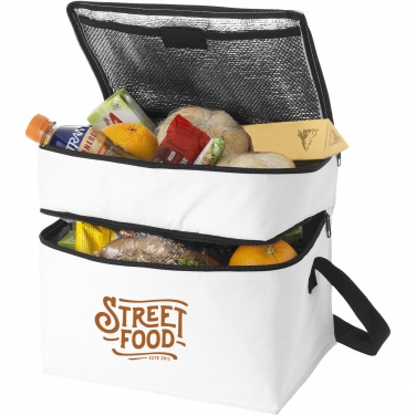 Logotrade corporate gift picture of: Oslo 2-zippered compartments cooler bag 13L