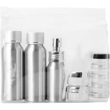 Logo trade promotional gift photo of: Frankfurt airline approved travel bottle set