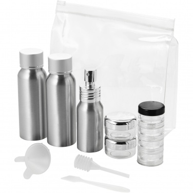 Logo trade promotional gift photo of: Frankfurt airline approved travel bottle set