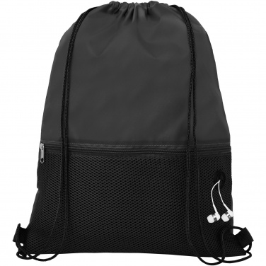 Logo trade promotional giveaways image of: Oriole mesh drawstring bag 5L