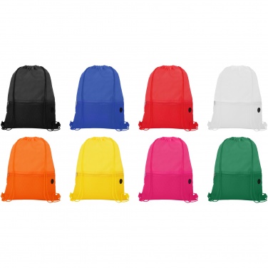 Logo trade corporate gift photo of: Oriole mesh drawstring bag 5L