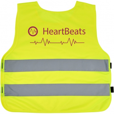 Logo trade promotional products image of: RFX™ Marie XS safety vest with hook&loop for kids age 7-12