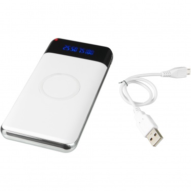 Logo trade business gift photo of: Constant 10.000 mAh wireless power bank with LED