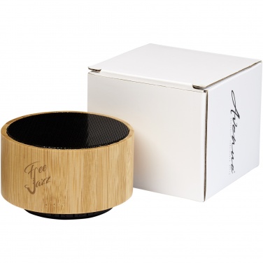Logotrade promotional gift picture of: Cosmos bamboo Bluetooth® speaker