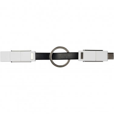 Logo trade promotional giveaways picture of: One 4-in-1 cable