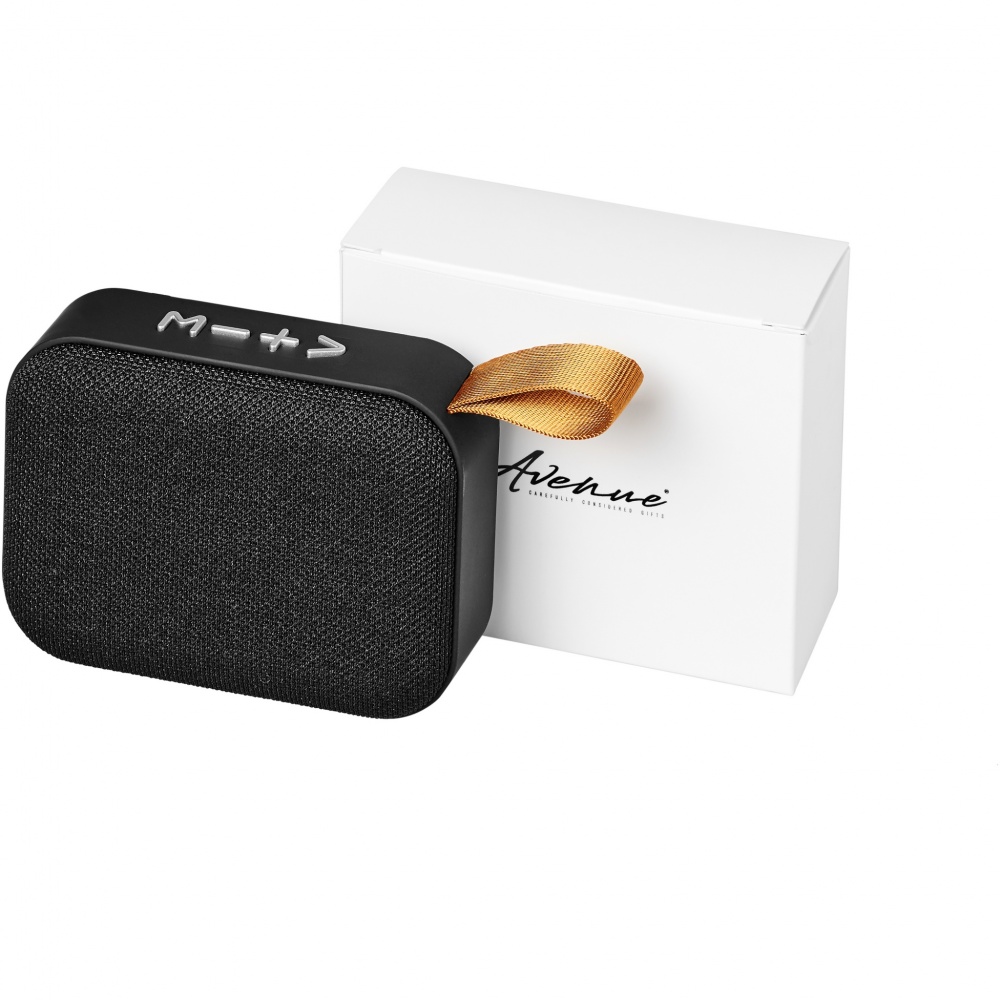 Logo trade promotional giveaways image of: Fashion fabric Bluetooth® speaker